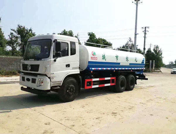 東風后雙橋灑水車︱18噸灑水車