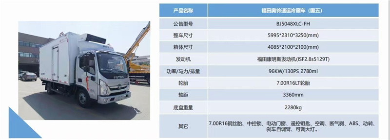 冷藏車4.2米藍(lán)牌國(guó)五2021年新規(guī)不超重車型一覽表，2020年我國(guó)冷藏車市場(chǎng)保有量達(dá)到27.5萬(wàn)輛