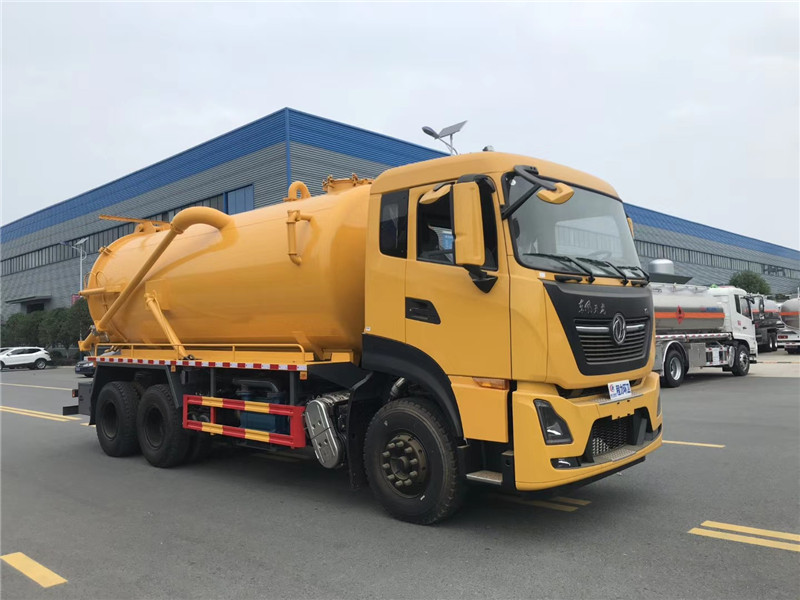 東風(fēng)天龍后八輪清洗吸污車，疏通吸污清污能力強(qiáng)