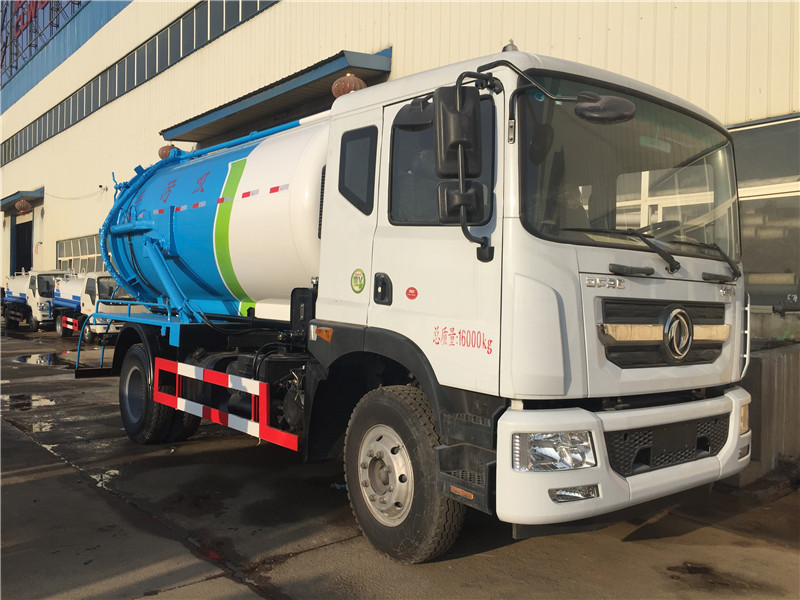 東風(fēng)天錦高壓清洗吸污車具有抽吸效率高、自吸、自排及直灌等特點